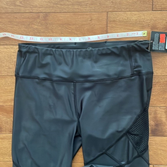 Body Glove NYX Capri Legging in Wet Look XS-XL - Picture 6 of 10